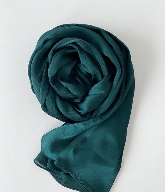 Crinkle Silk Hijab - Image 7