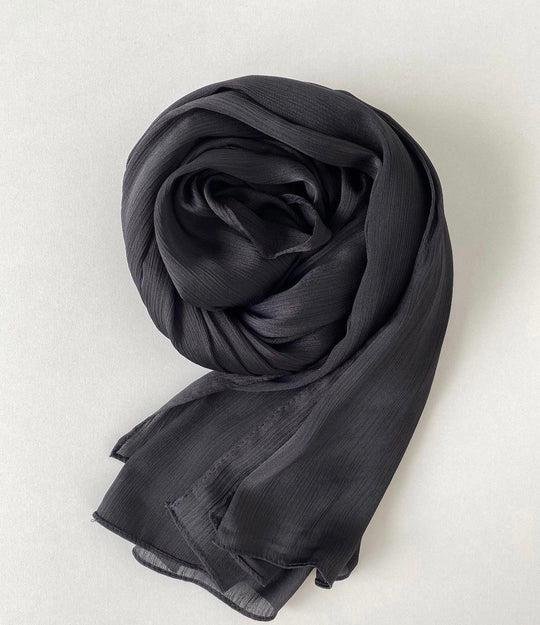 Crinkle Silk Hijab - Image 11