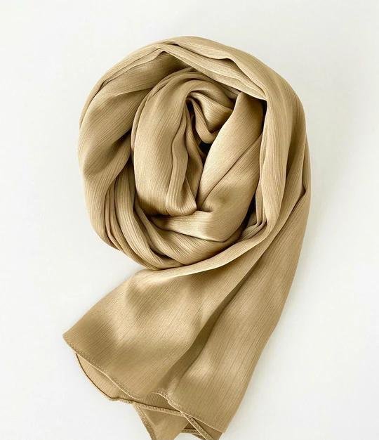 Crinkle Silk Hijab - Image 16
