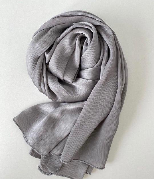Crinkle Silk Hijab - Image 17