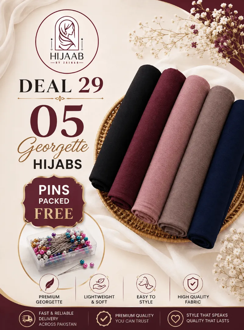 Deal 29 – Premium Clearance Hijab Bundle