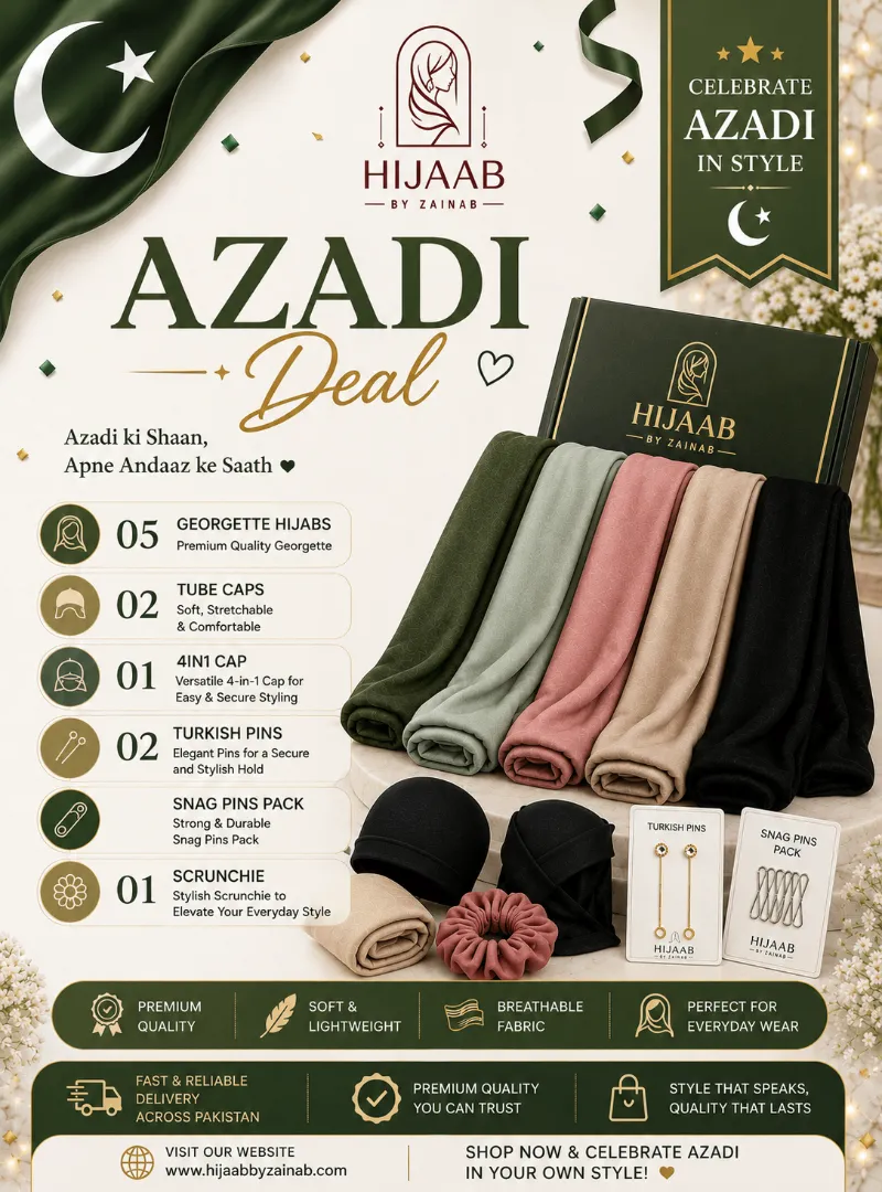 Deal 31 – Azadi Premium Hijab Bundle