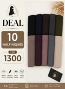 Deal 09 10 Half Niqabs Bundle