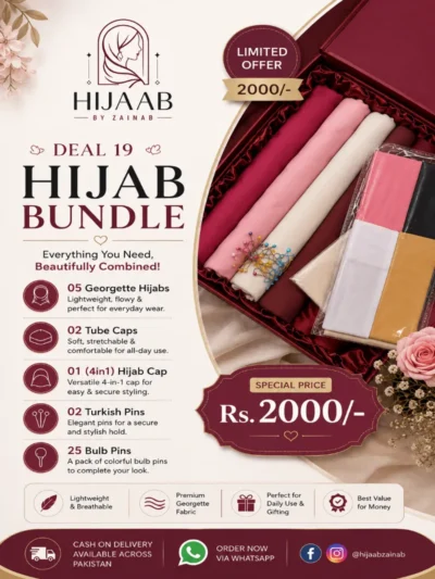 Deal 19 – Limited Time Hijab Bundle