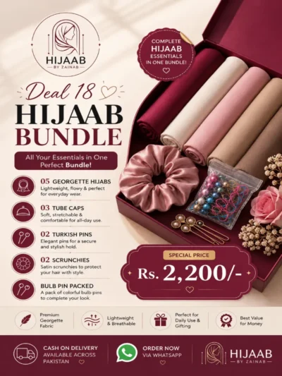 Deal 18 – Your Everyday Hijab Essentials