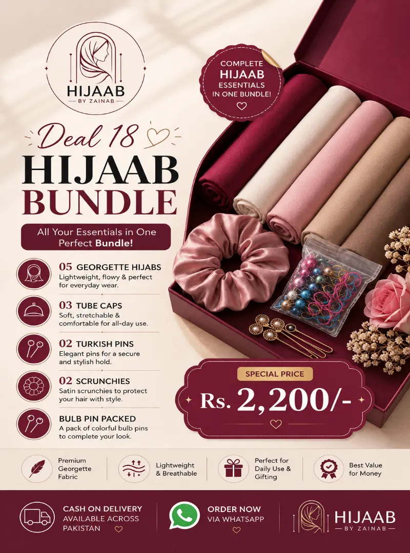 Deal 18 – Your Everyday Hijab Essentials