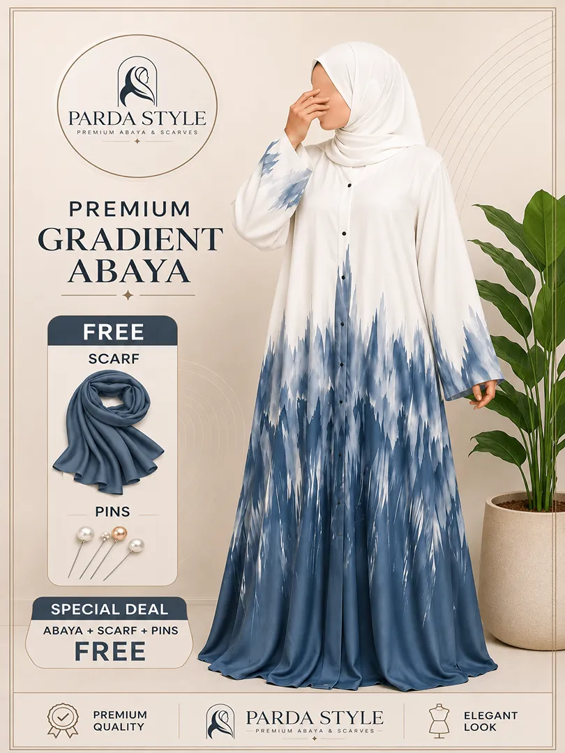 Printed Abaya Set – Premium Collection Deal 20 - Image 3
