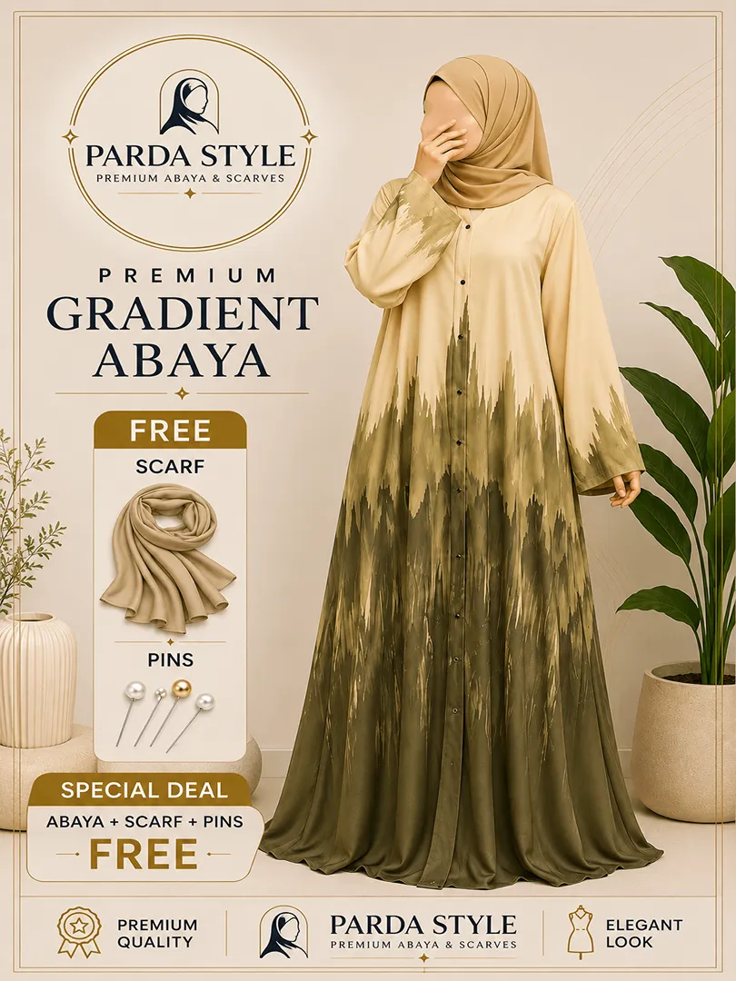 Printed Abaya Set – Premium Collection Deal 20 - Image 5