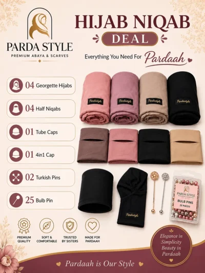 Deal 27 – Premium Hijab & Niqab Bundle