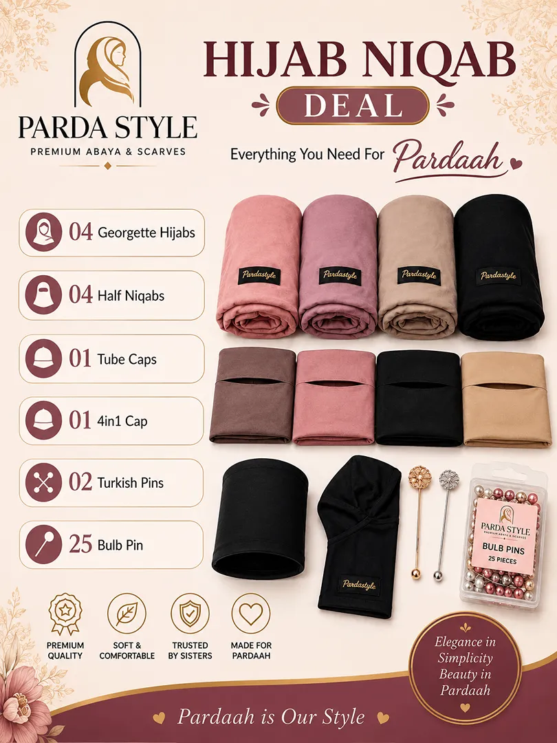Deal 27 – Premium Hijab & Niqab Bundle