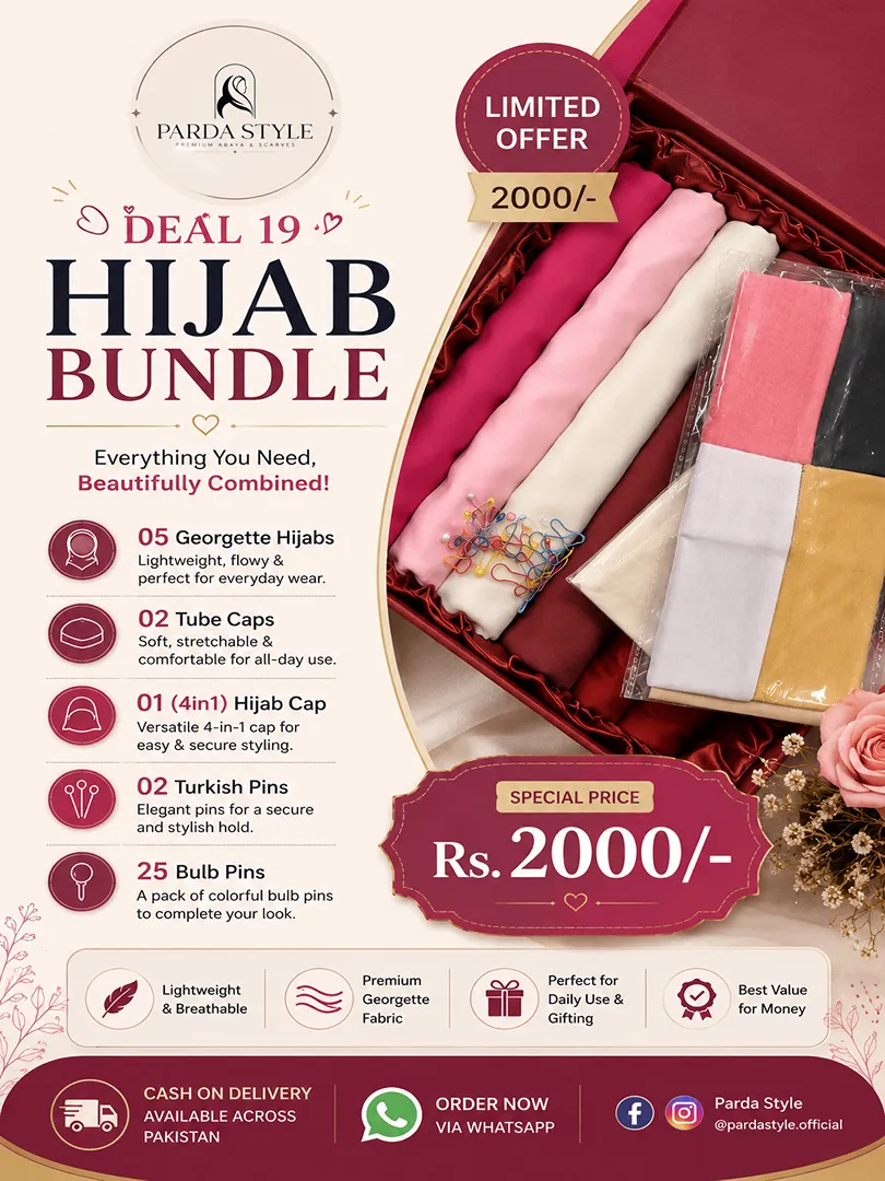 Deal 19 – Limited Time Hijab Bundle