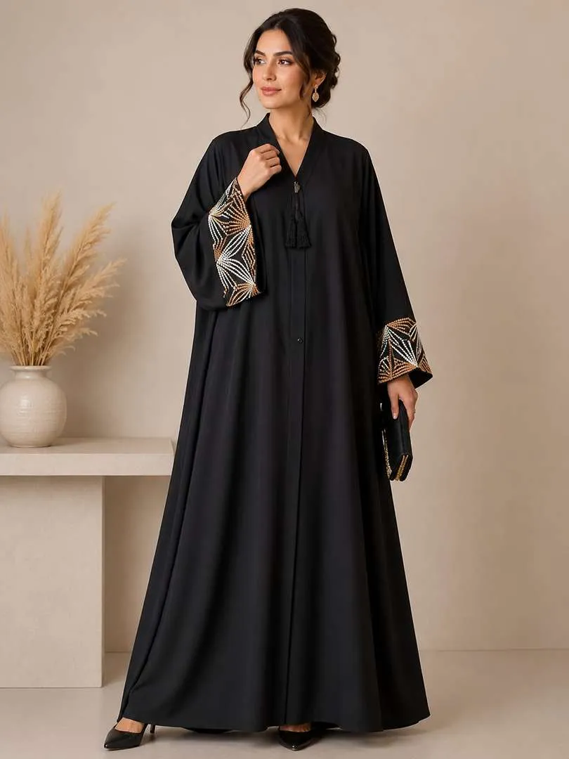 Silken Grace Abaya