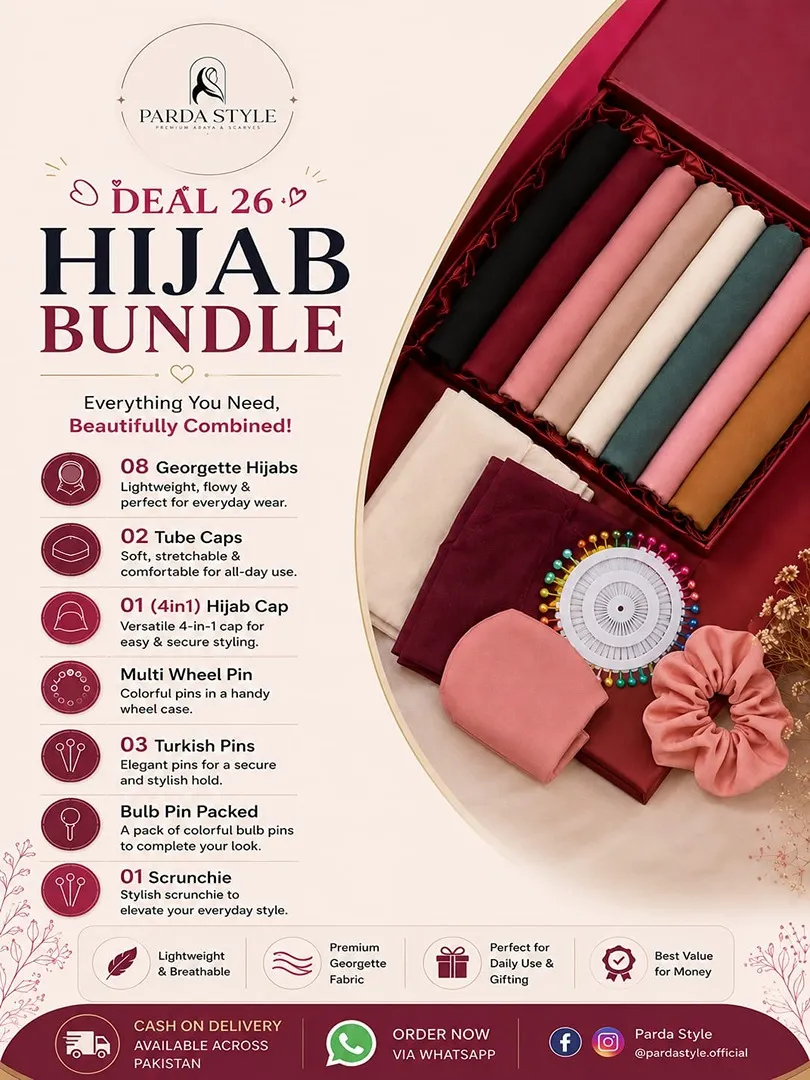 Deal 26 – Premium Hijab Bundle