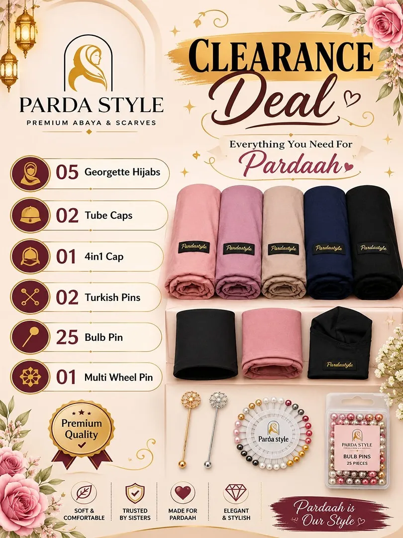 Deal 28 – Premium Clearance Hijab Bundle