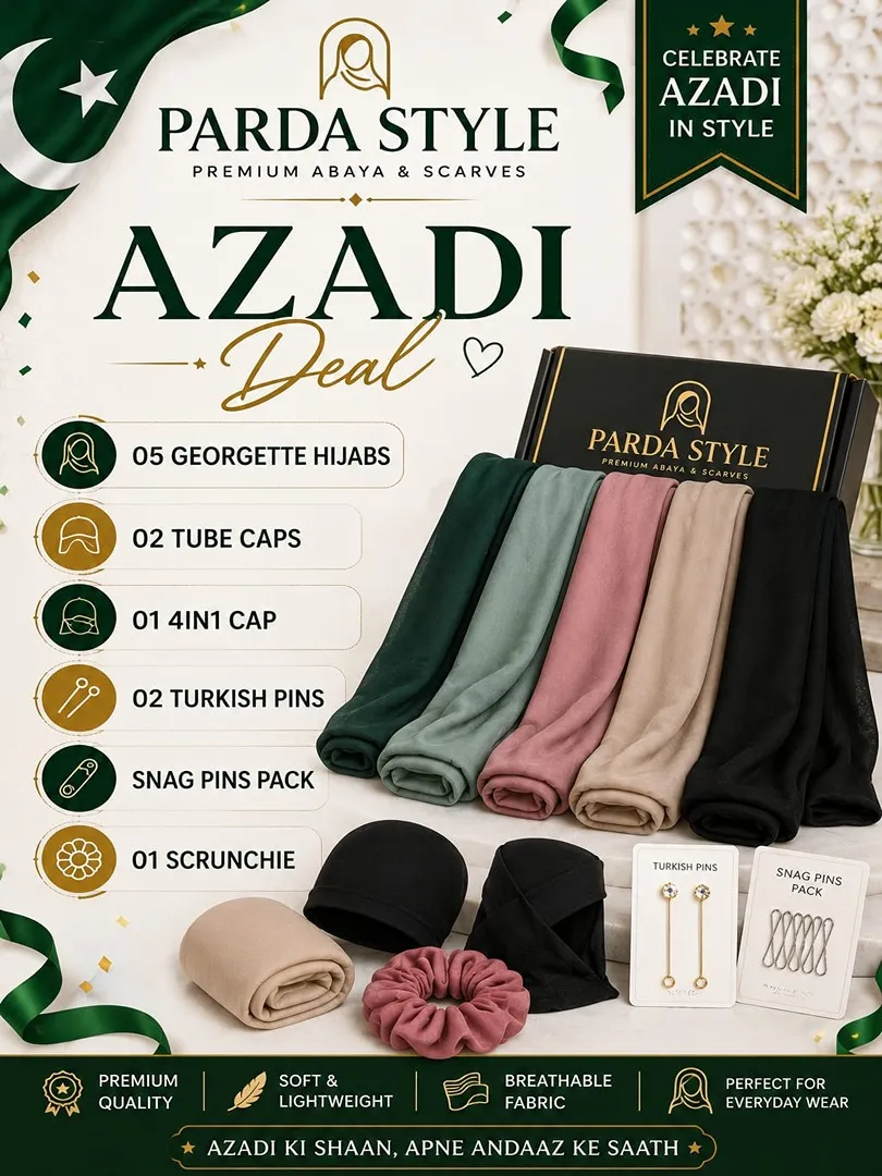 Deal 31 – Azadi Premium Hijab Bundle