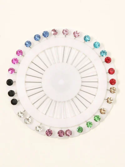 Stone Wheel Pins For Hijabs