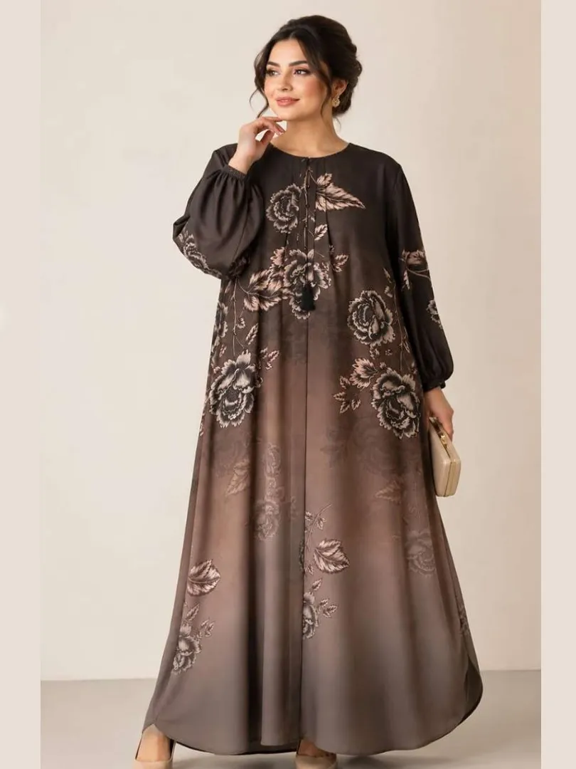 Luxury Silk Abaya